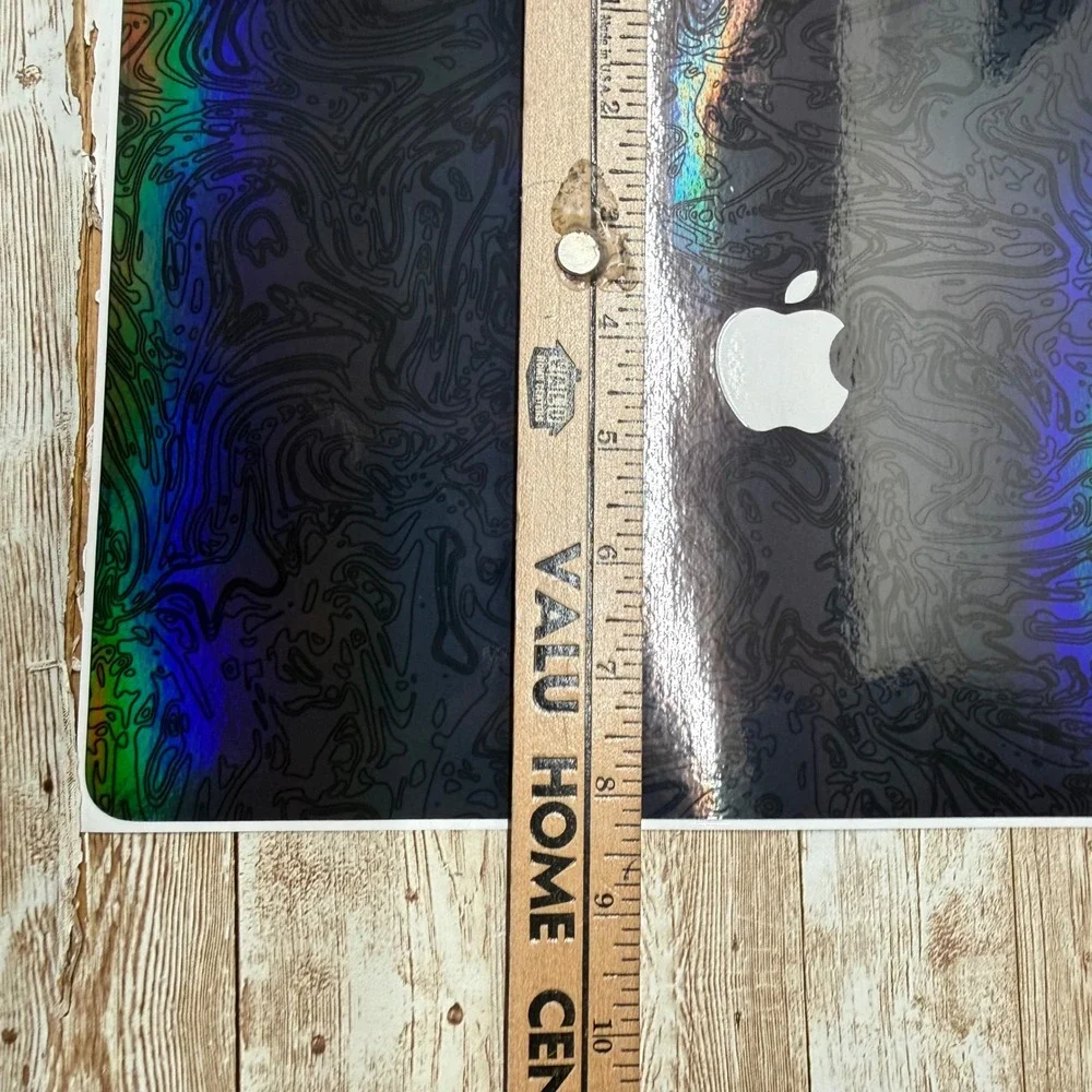 dbrand MacBook Air 13 2022- Present Skin Black Holographic 2 piece Vinyl Decal